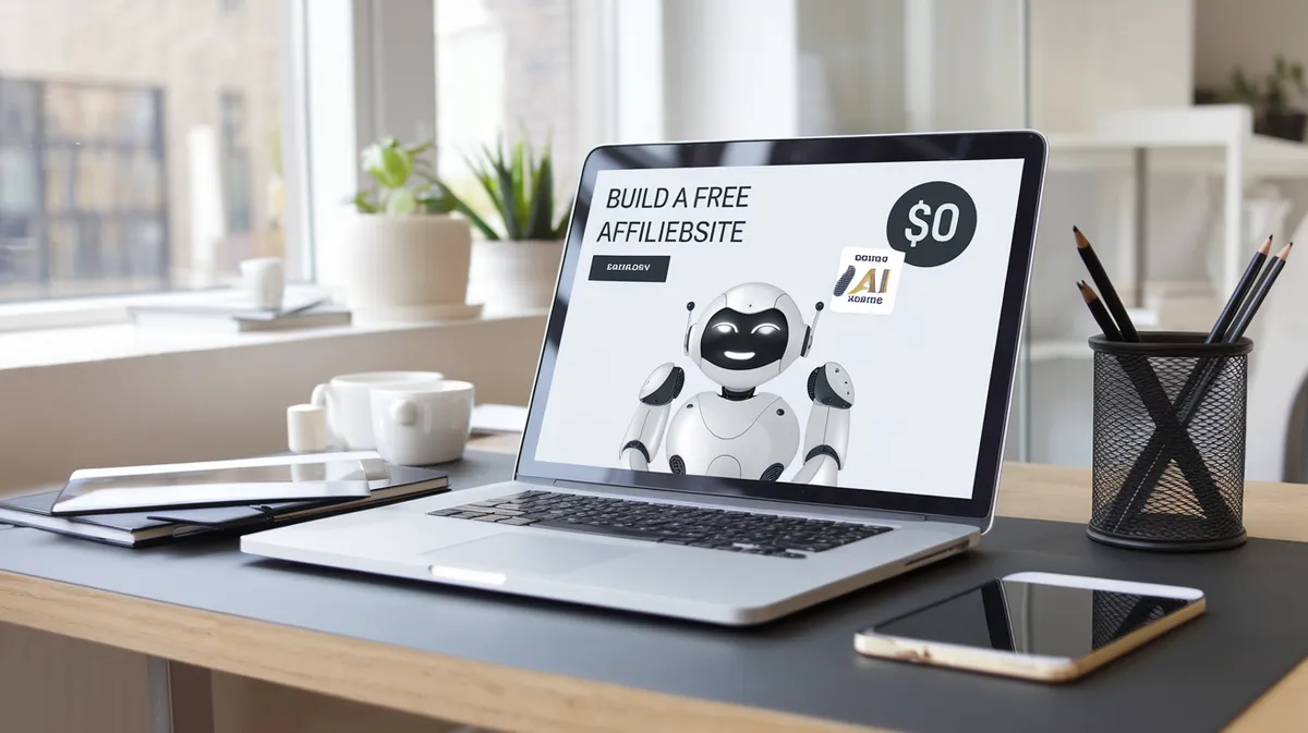 How to Build a Free Affiliate Website (1-Hour-a-Day Plan + AI Tools)