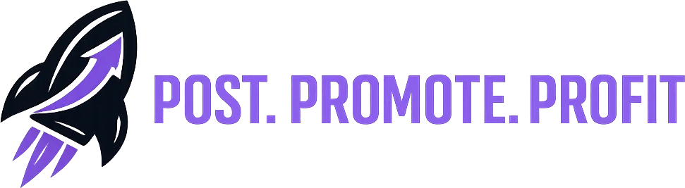 Post. Promote. Profit